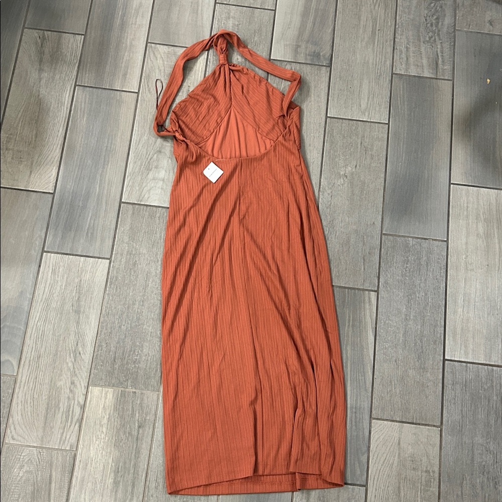 Club Monaco Women's Verigated Rib Knit Dress Size L - Picture 7 of 8